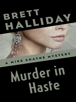 cover image of Murder in Haste